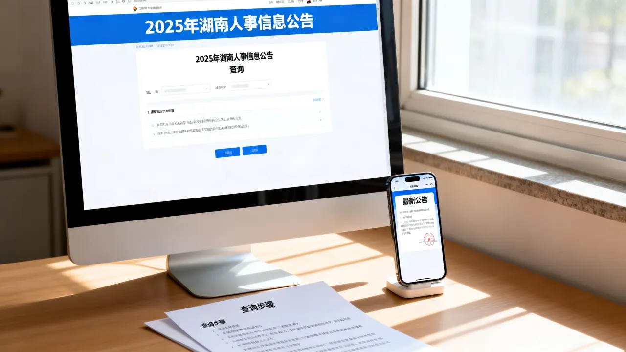 2025年湖南人事信息公告在哪看,怎么查询最新?-图3 2025年湖南人事信息公告在哪看,怎么查询最新?-图3
