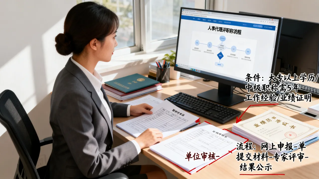 人事代理评职称有用吗，人事代理评职称需要什么条件和流程？-图2