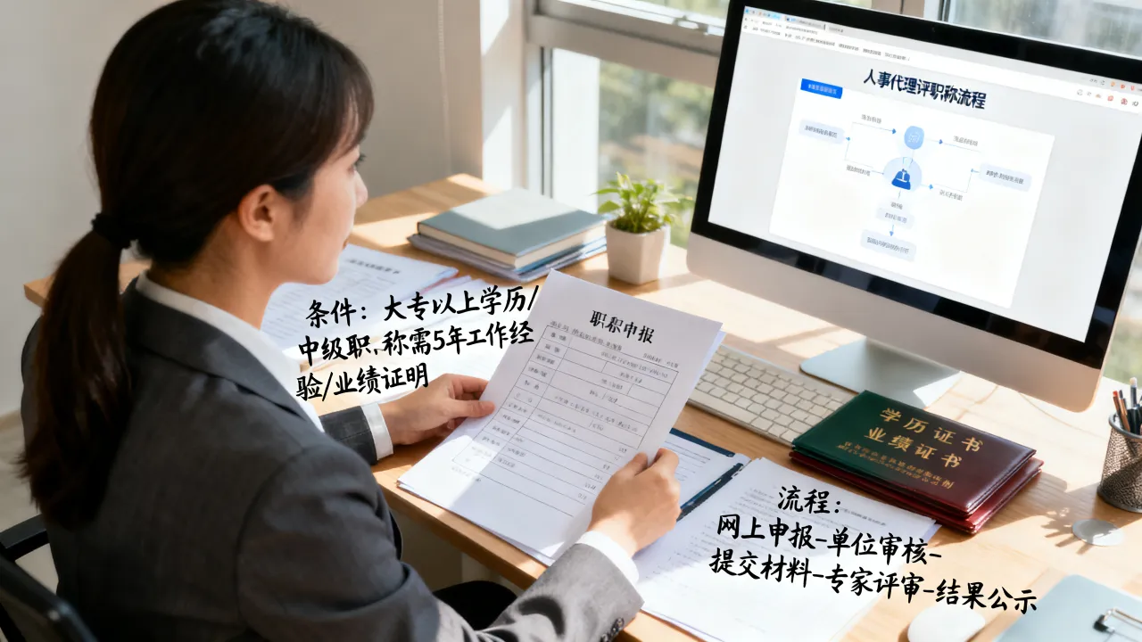 人事代理评职称有用吗，人事代理评职称需要什么条件和流程？-图3