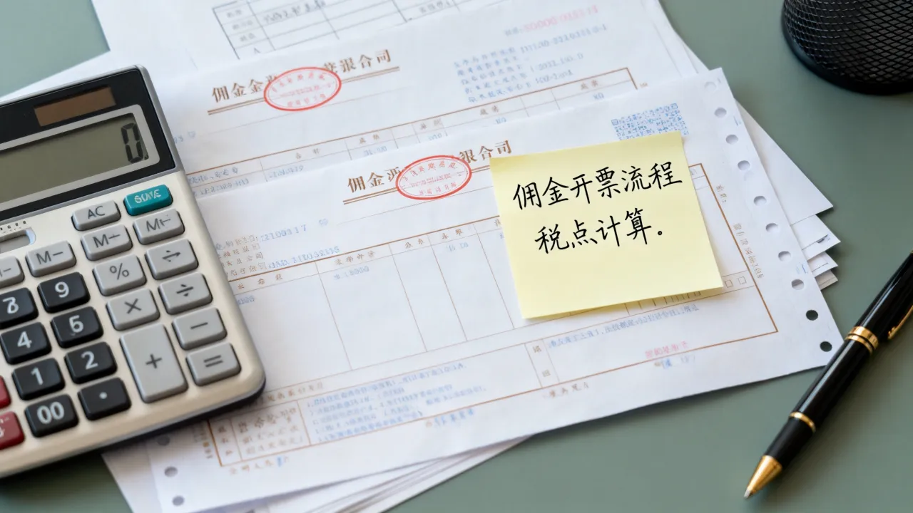 佣金如何开票？佣金发票怎么开税点低