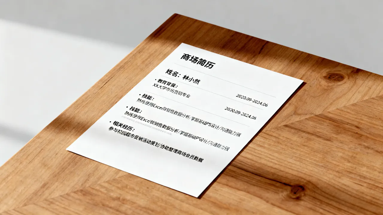 商场简历怎么写,没有经验怎么写好商场简历?-图2 商场简历怎么写,没有经验怎么写好商场简历?-图2