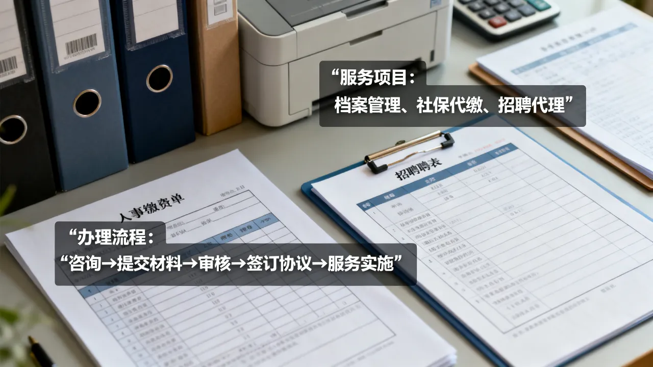 人事代理有哪些,人事代理包括哪些服务项目和办理流程-图3 人事代理有哪些,人事代理包括哪些服务项目和办理流程-图3