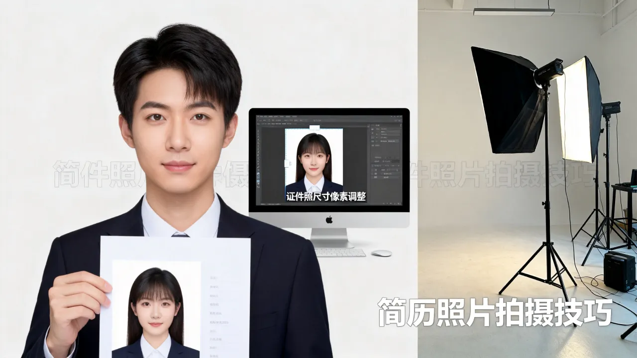 简历头像怎么制作,证件照尺寸像素如何调,简历照片怎么拍更专业-图3 简历头像怎么制作,证件照尺寸像素如何调,简历照片怎么拍更专业-图3