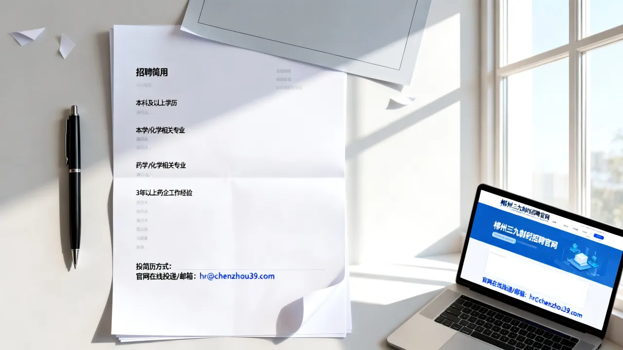 郴州三九制药招聘条件是什么,怎么投简历?-图2 郴州三九制药招聘条件是什么,怎么投简历?-图2
