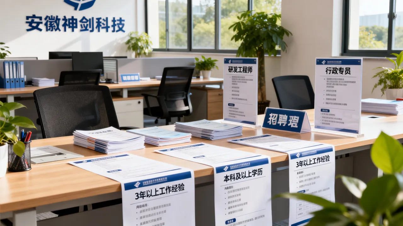安徽神剑科技招聘怎么样,安徽神剑科技招聘岗位有哪些?-图2 安徽神剑科技招聘怎么样,安徽神剑科技招聘岗位有哪些?-图2