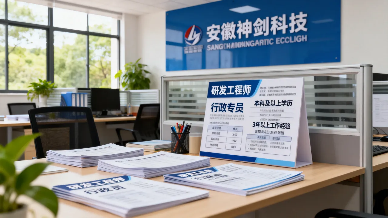 安徽神剑科技招聘怎么样,安徽神剑科技招聘岗位有哪些?-图3 安徽神剑科技招聘怎么样,安徽神剑科技招聘岗位有哪些?-图3