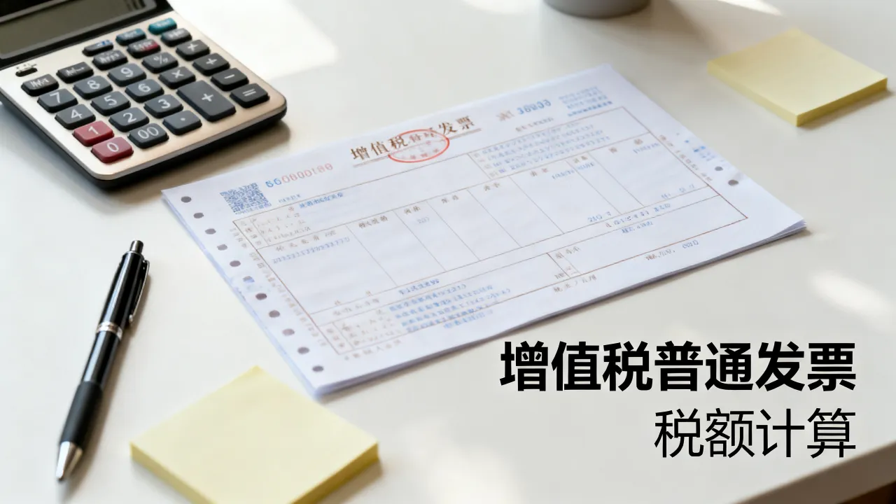发票如何计税,增值税普通发票税额怎么算?-图2 发票如何计税,增值税普通发票税额怎么算?-图2