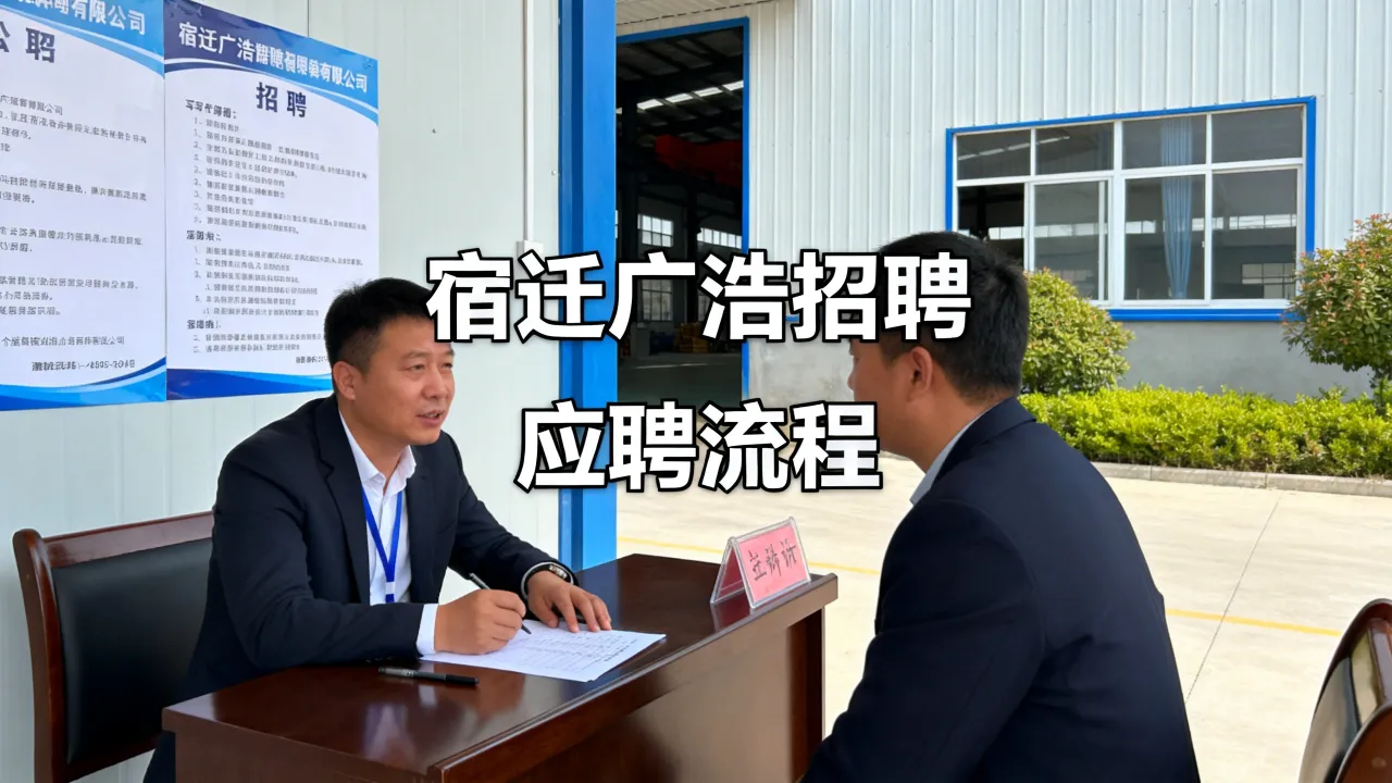 宿迁广浩招聘靠谱吗，怎么应聘进厂？-图2