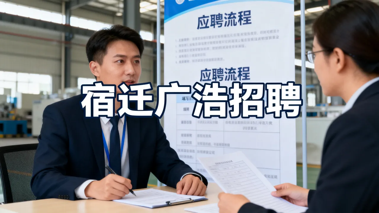 宿迁广浩招聘靠谱吗，怎么应聘进厂？-图3