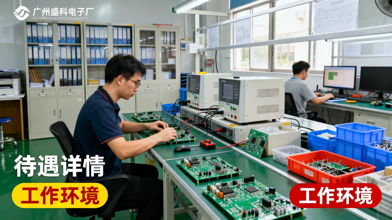 广州盛科电子厂怎么样,厂里待遇好不好值得去吗