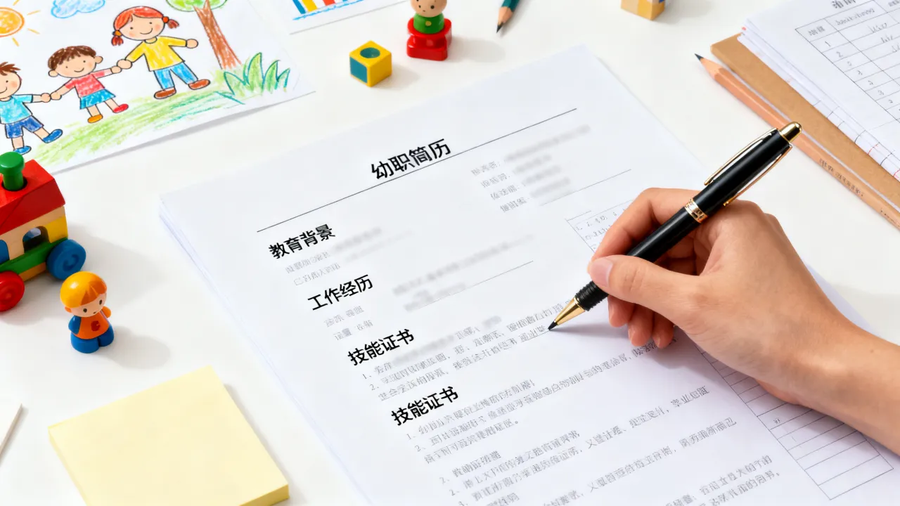 求职幼师简历怎么写,幼师简历范文模板怎么写才吸引人?-图2 求职幼师简历怎么写,幼师简历范文模板怎么写才吸引人?-图2