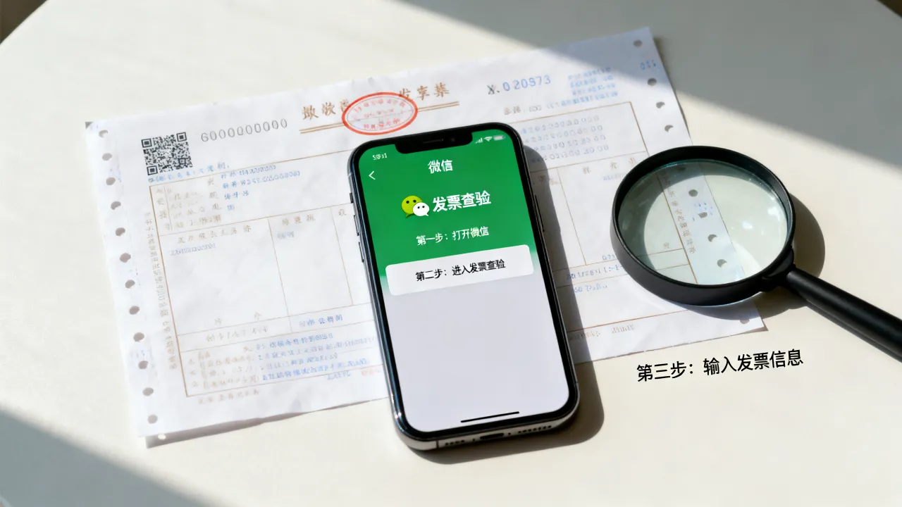 如何识别发票真假,在微信里怎么查验发票真伪