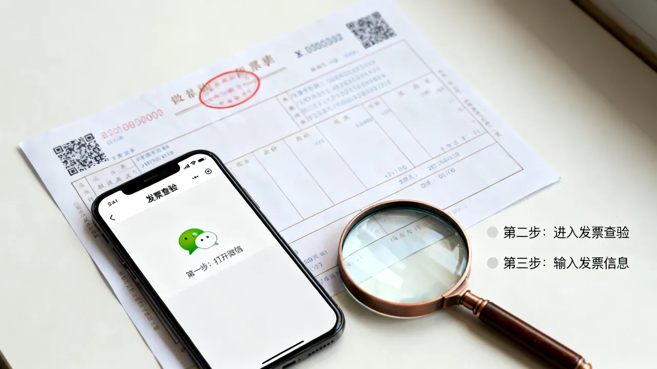 如何识别发票真假，在微信里怎么查验发票真伪-图2