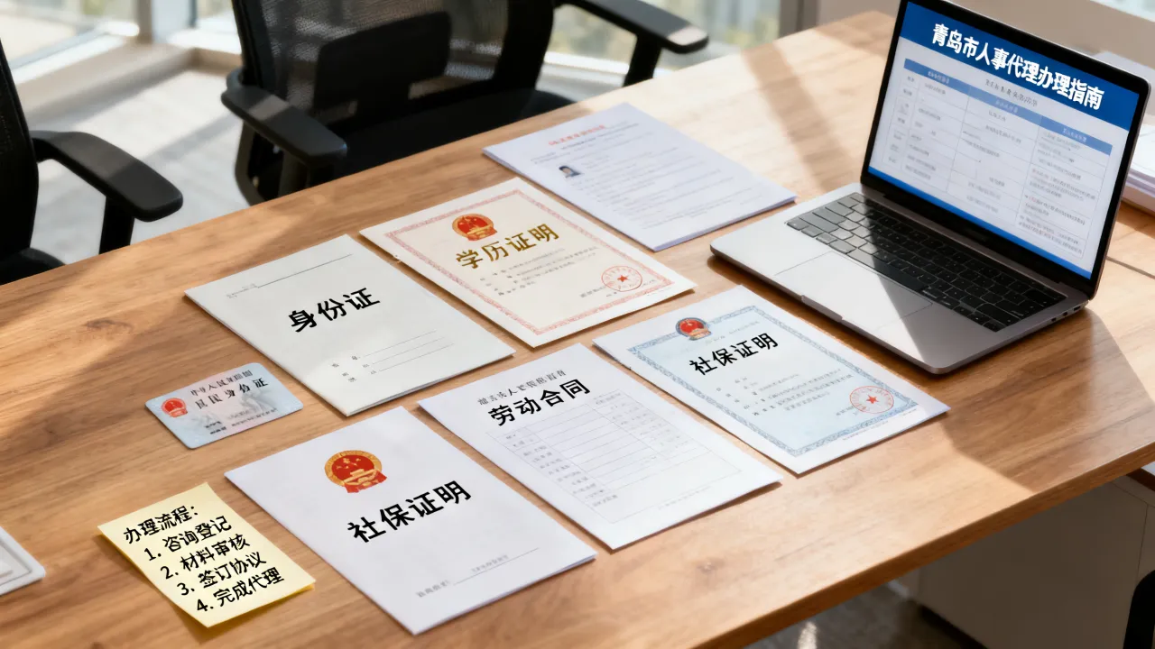 青岛市人事代理怎么办理,需要哪些材料和具体流程?-图3 青岛市人事代理怎么办理,需要哪些材料和具体流程?-图3