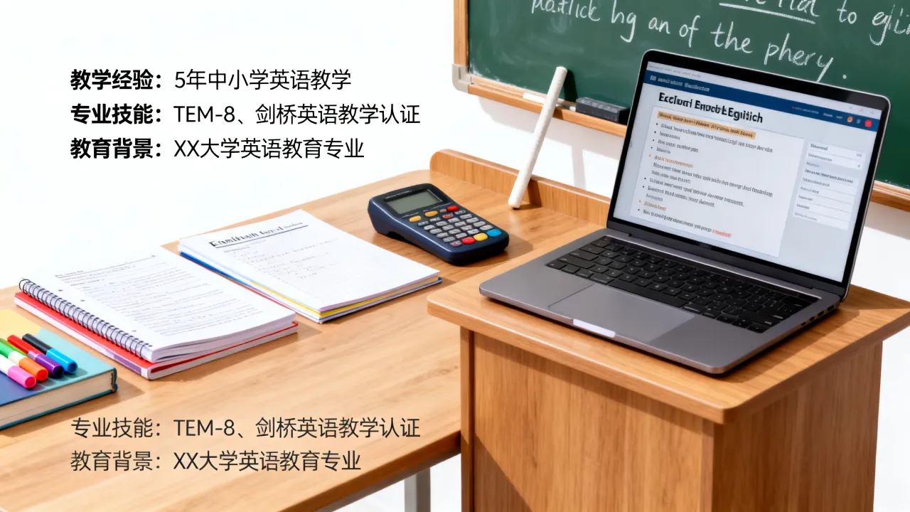 英语教师简历怎么写,英语教师简历怎么写才能吸引招聘方?-图2 英语教师简历怎么写,英语教师简历怎么写才能吸引招聘方?-图2