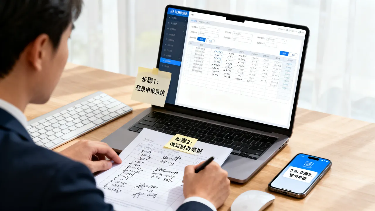 网上申报财务怎么操作？财务网上申报流程详解，-图2