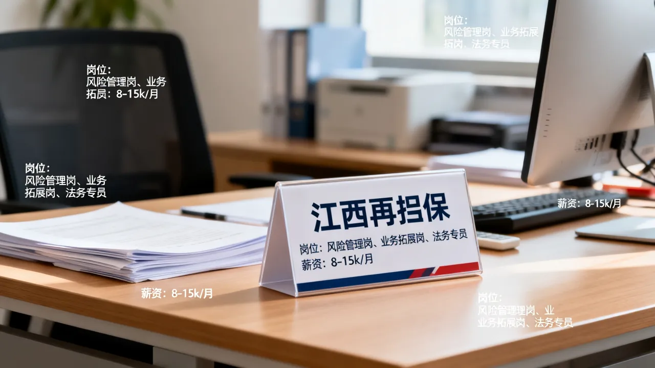 江西再担保招聘具体岗位有哪些,薪资待遇如何-图3 江西再担保招聘具体岗位有哪些,薪资待遇如何-图3