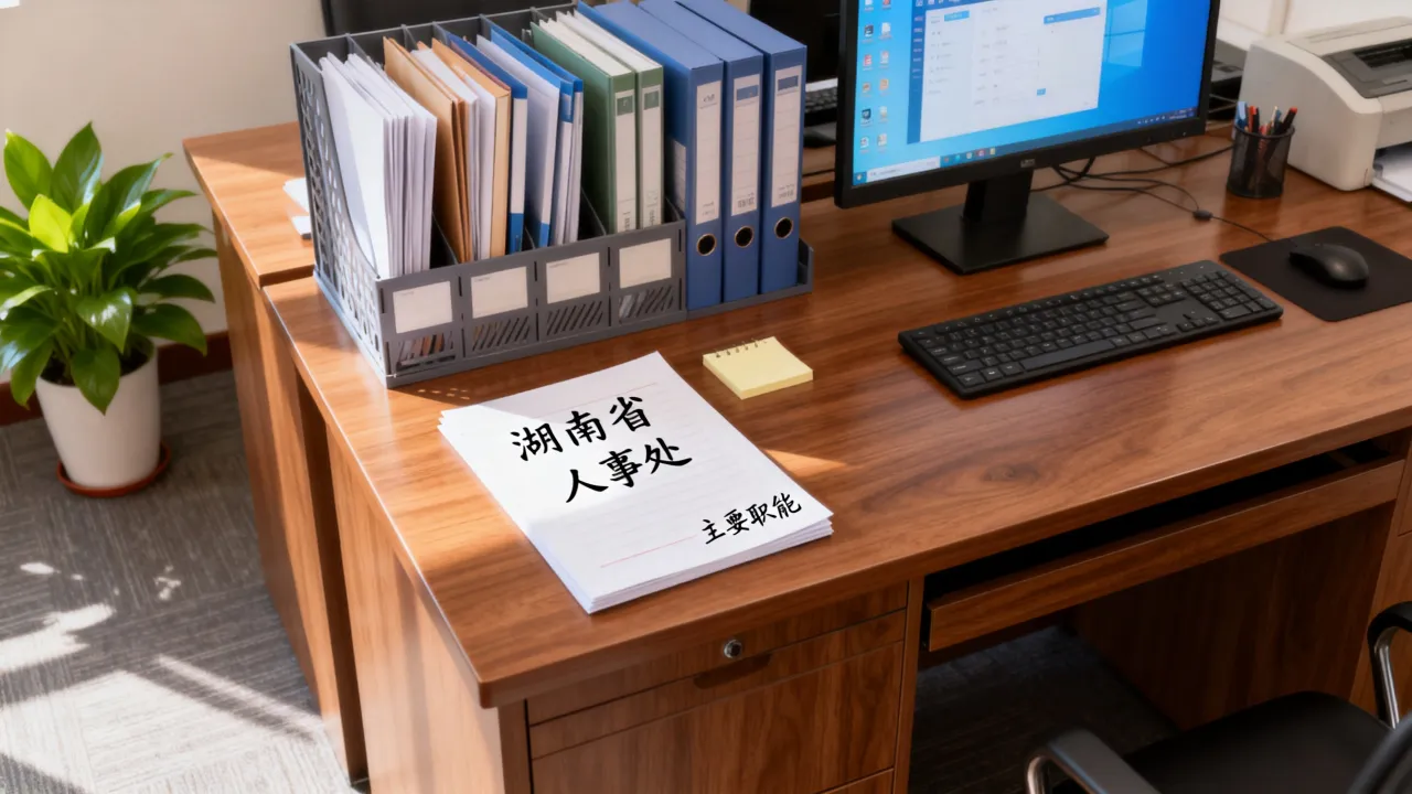 湖南省人事处是什么部门，主要职能有哪些？
