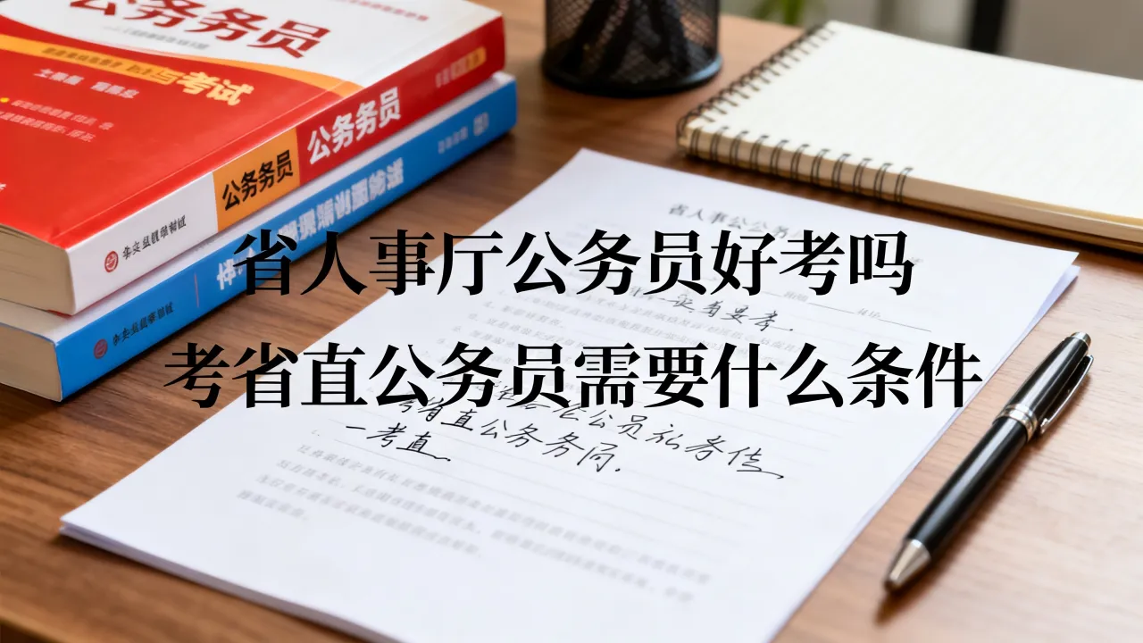省人事厅公务员好考吗，考省直公务员需要什么条件