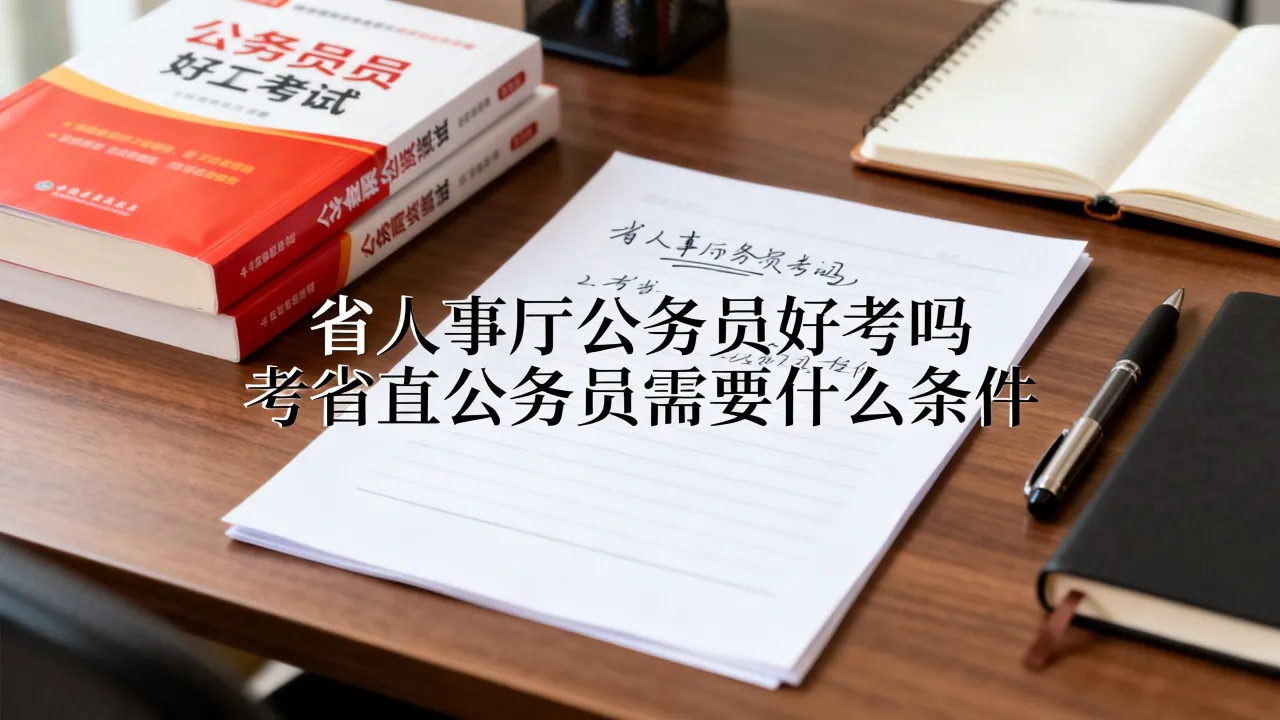 省人事厅公务员好考吗,考省直公务员需要什么条件-图2 省人事厅公务员好考吗,考省直公务员需要什么条件-图2