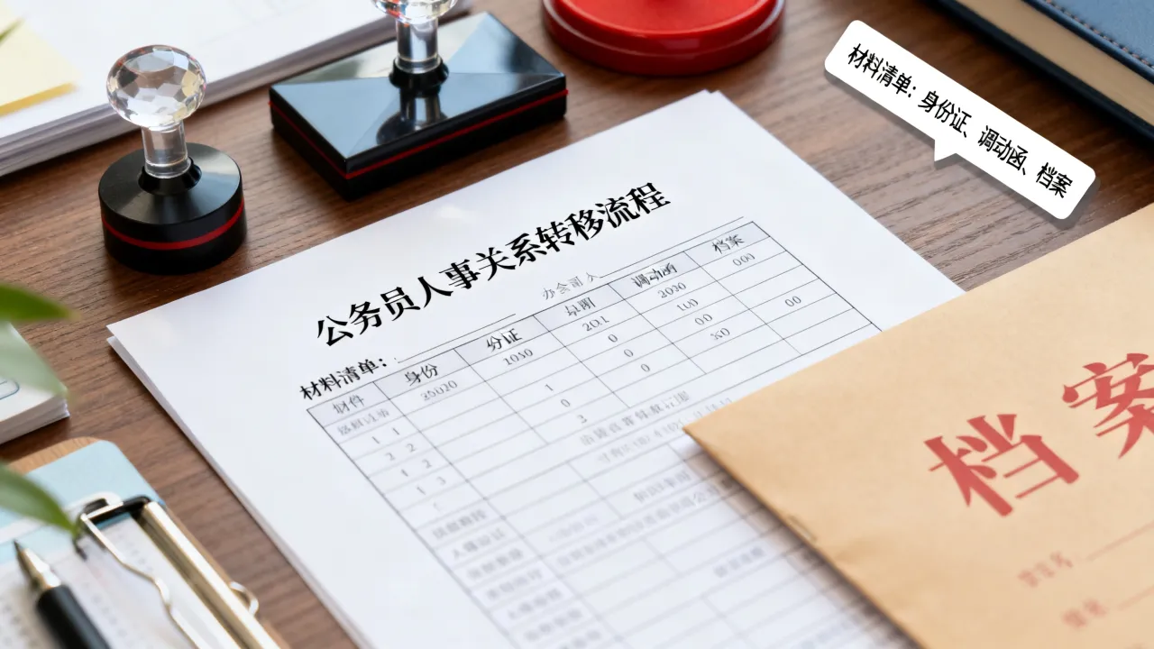 公务员人事关系怎么办理转移?需要什么材料手续-图2 公务员人事关系怎么办理转移?需要什么材料手续-图2