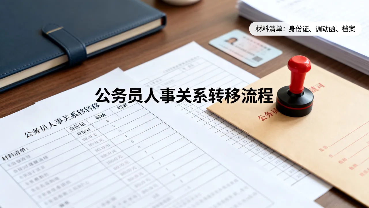 公务员人事关系怎么办理转移?需要什么材料手续-图3 公务员人事关系怎么办理转移?需要什么材料手续-图3