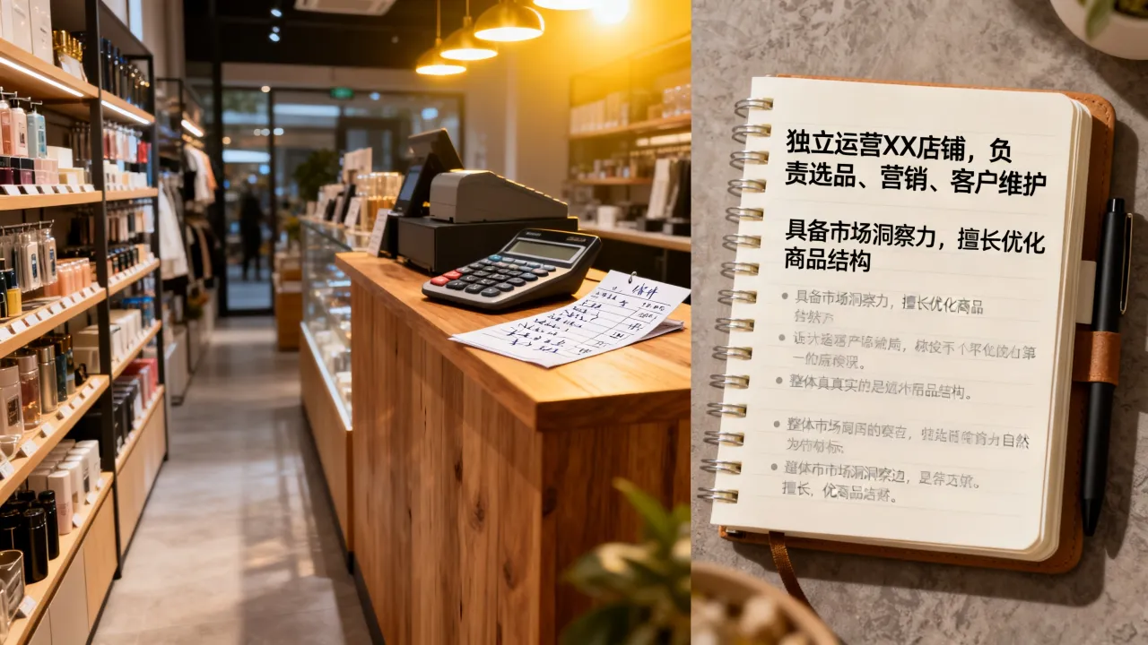 简历怎么写自己开店经历?开店简历自我评价怎么写