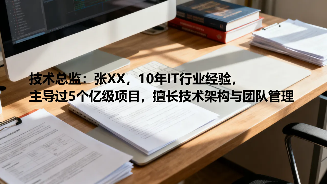 技术总监简介怎么写?优秀技术总监个人简介范文示例-图2 技术总监简介怎么写?优秀技术总监个人简介范文示例-图2