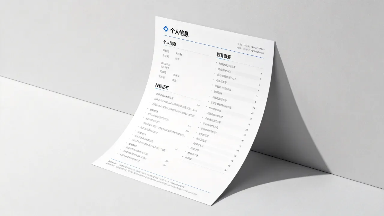小白seo简历怎么写,零基础无经验时简历该怎么写