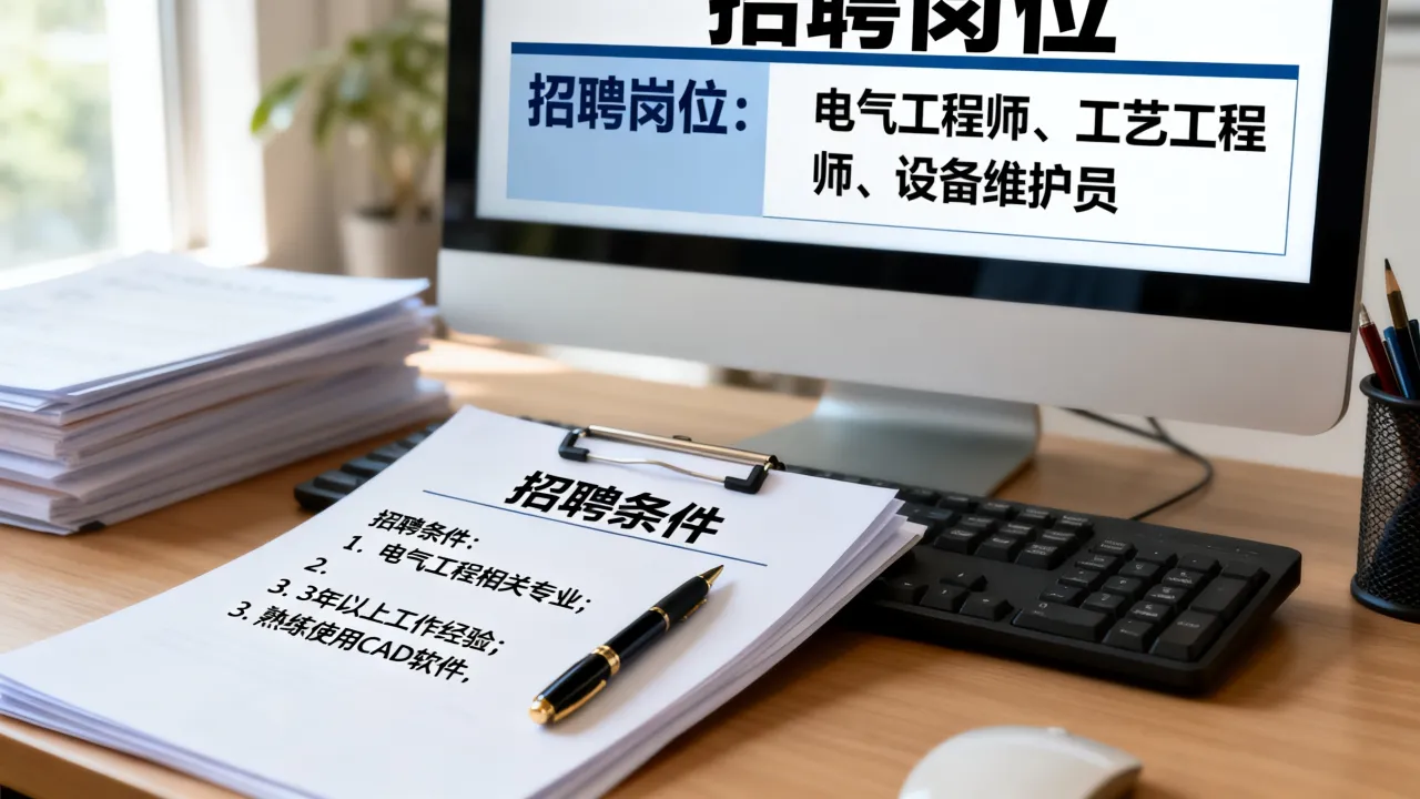 成都电冶厂招聘条件有哪些?成都电冶厂招聘岗位有哪些-图2 成都电冶厂招聘条件有哪些?成都电冶厂招聘岗位有哪些-图2