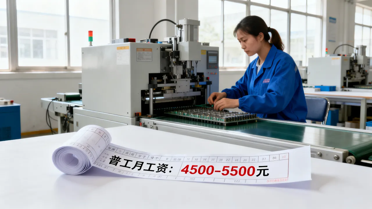 耀联电子厂工资怎么样，耀联电子厂普工工资多少钱一个月？