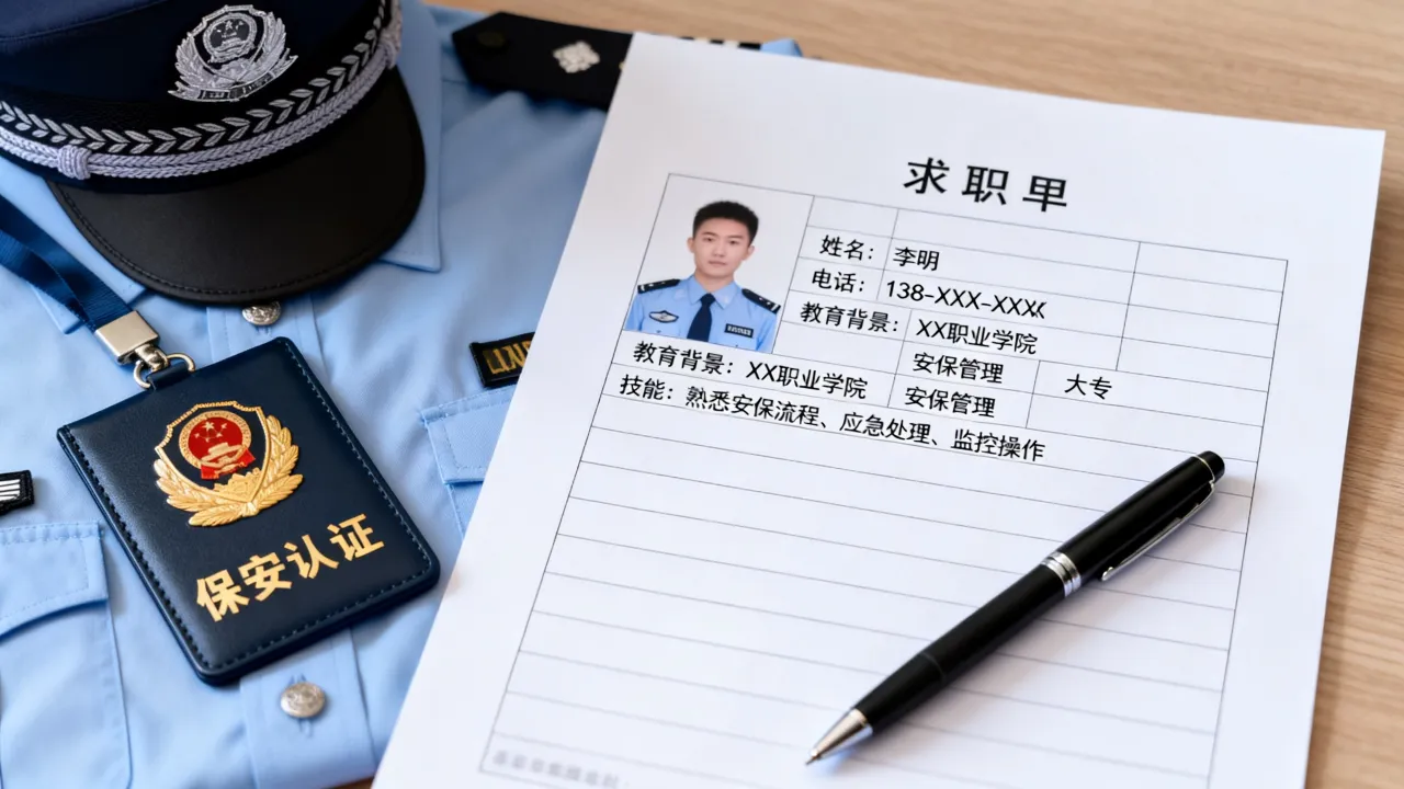 求职保安简历怎么写,应聘保安没有工作经验怎么写-图3 求职保安简历怎么写,应聘保安没有工作经验怎么写-图3