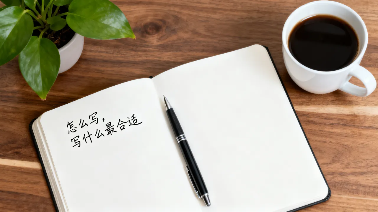 怎么写,写什么最合适