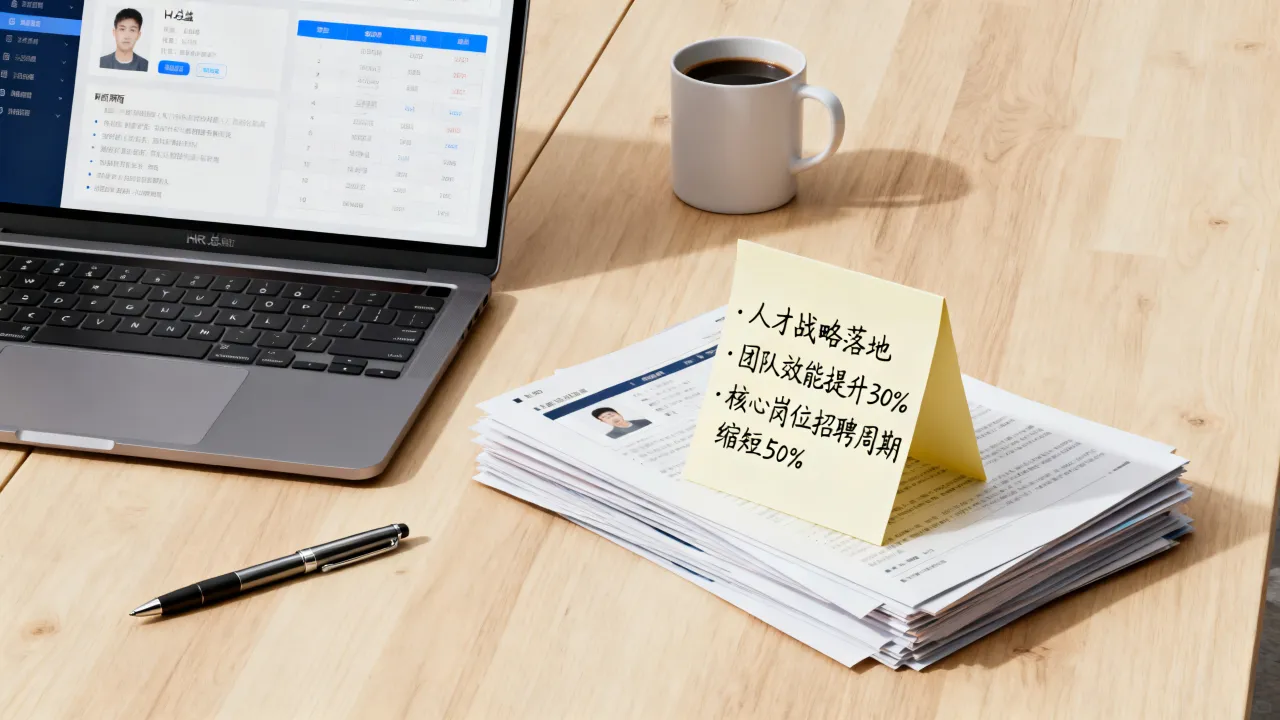 HR总监简历怎么写,如何突出业绩的亮点?