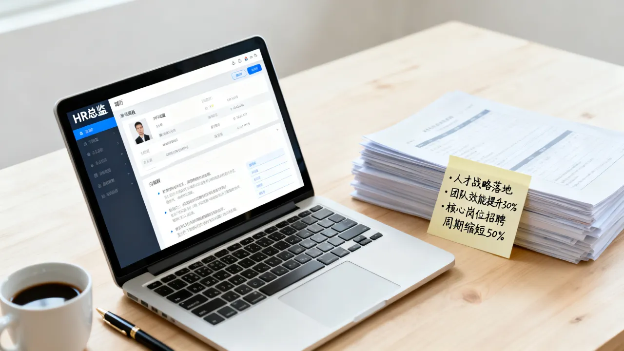 HR总监简历怎么写,如何突出业绩的亮点?-图2 HR总监简历怎么写,如何突出业绩的亮点?-图2