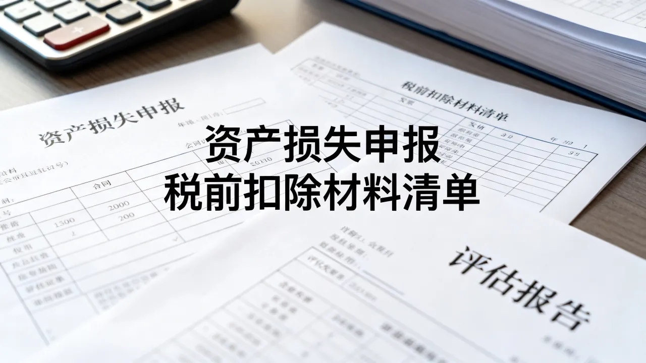 资产损失如何申报，税前扣除需要哪些材料？-图3