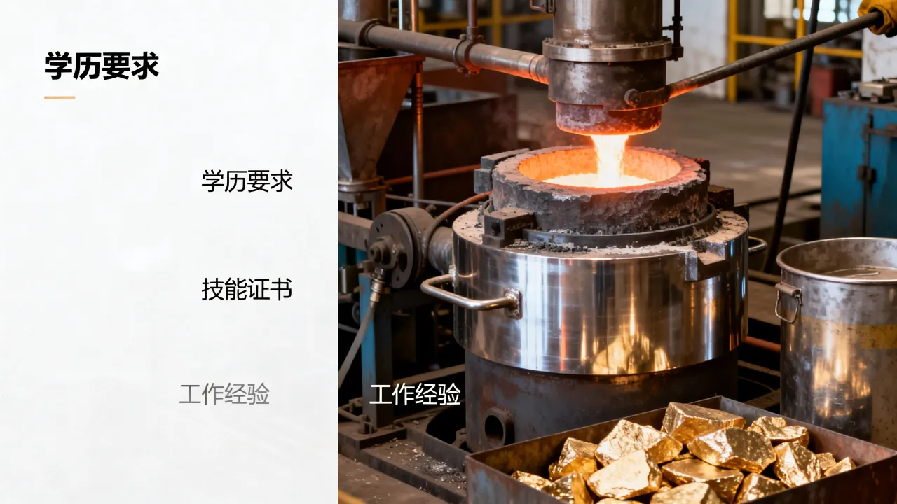 贵金属冶炼招聘需要什么条件？冶炼厂高薪招工有哪些
