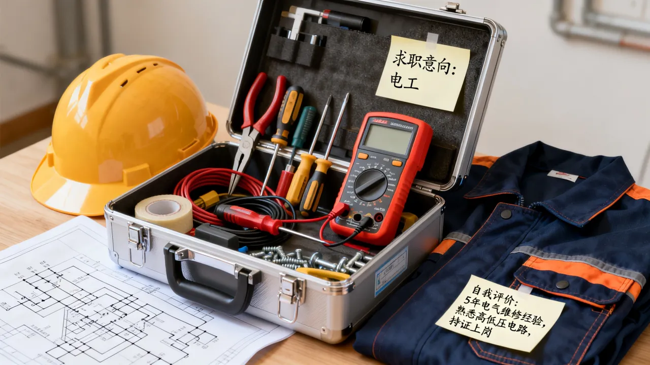 电工求职简历怎么写,电工个人简历自我评价怎么写-图2 电工求职简历怎么写,电工个人简历自我评价怎么写-图2