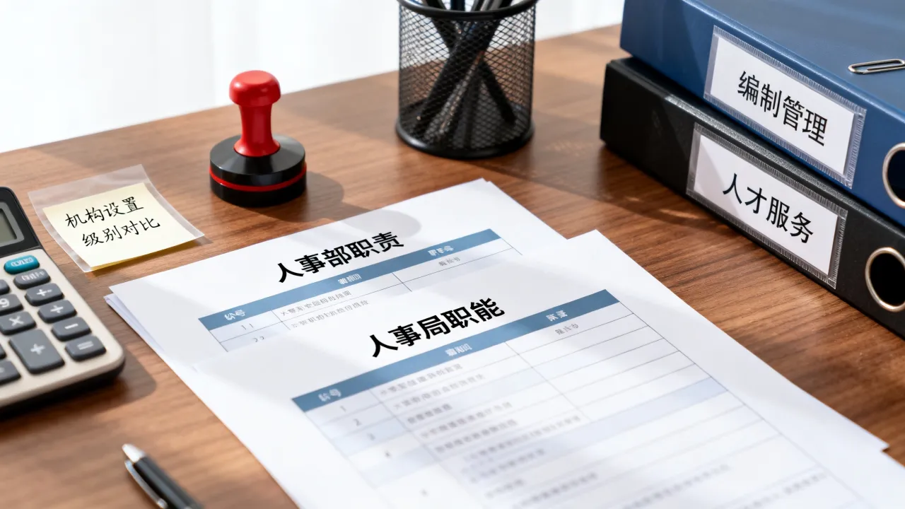 人事部和人事局到底有什么区别,哪个级别更高?