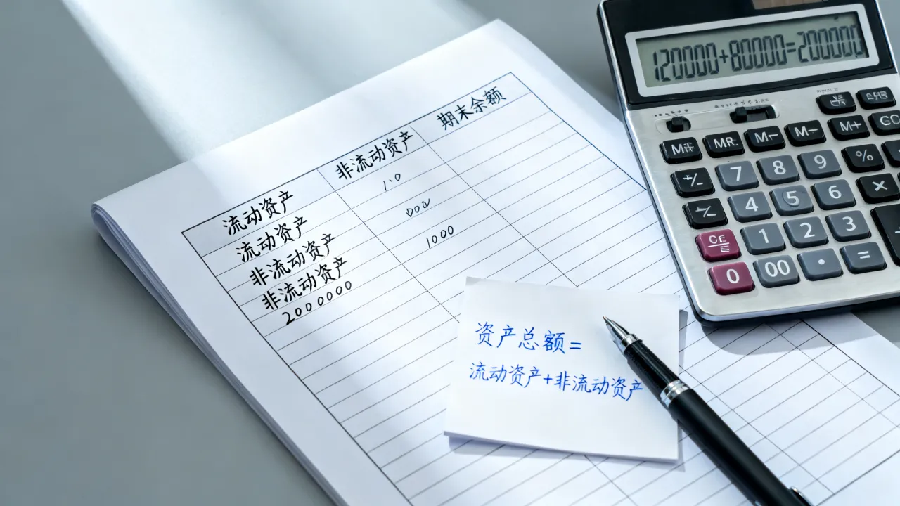 资产总额如何计算,资产负债表中资产总额怎么算?-图2 资产总额如何计算,资产负债表中资产总额怎么算?-图2