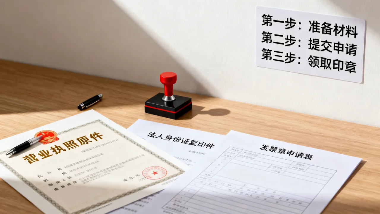 发票章如何申请,办理需要什么材料与流程?-图3 发票章如何申请,办理需要什么材料与流程?-图3