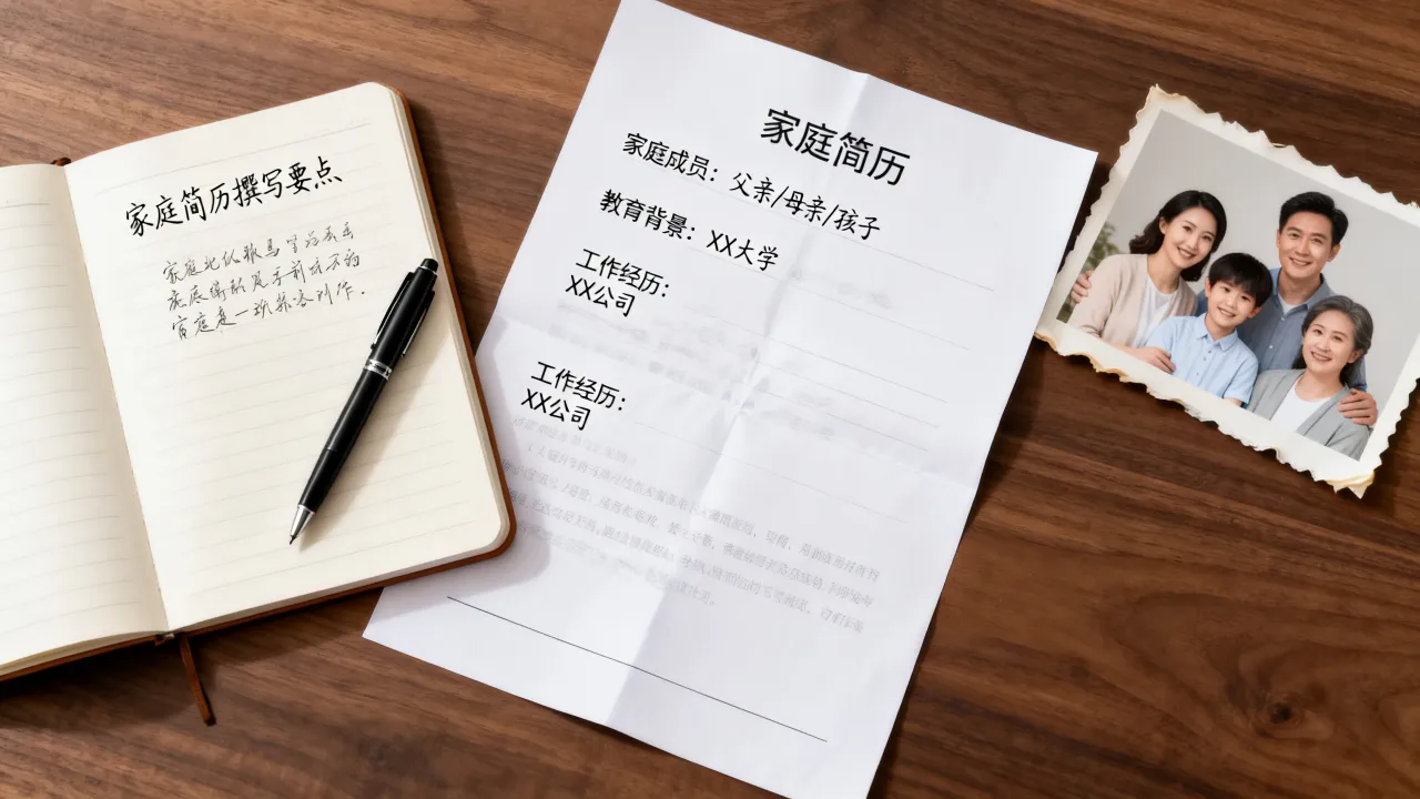 家庭简历怎么写,家庭简历模板范文怎么写才吸引人?