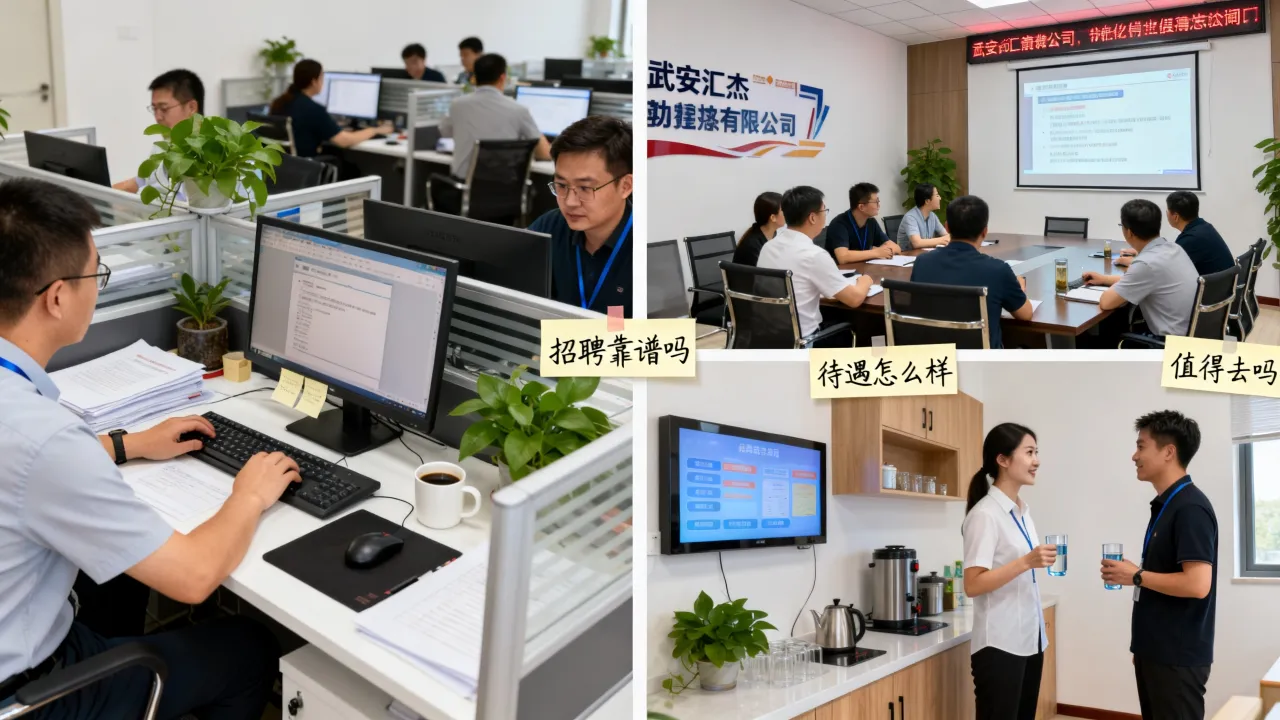 武安汇杰招聘靠谱吗，武安汇杰待遇怎么样值得去吗