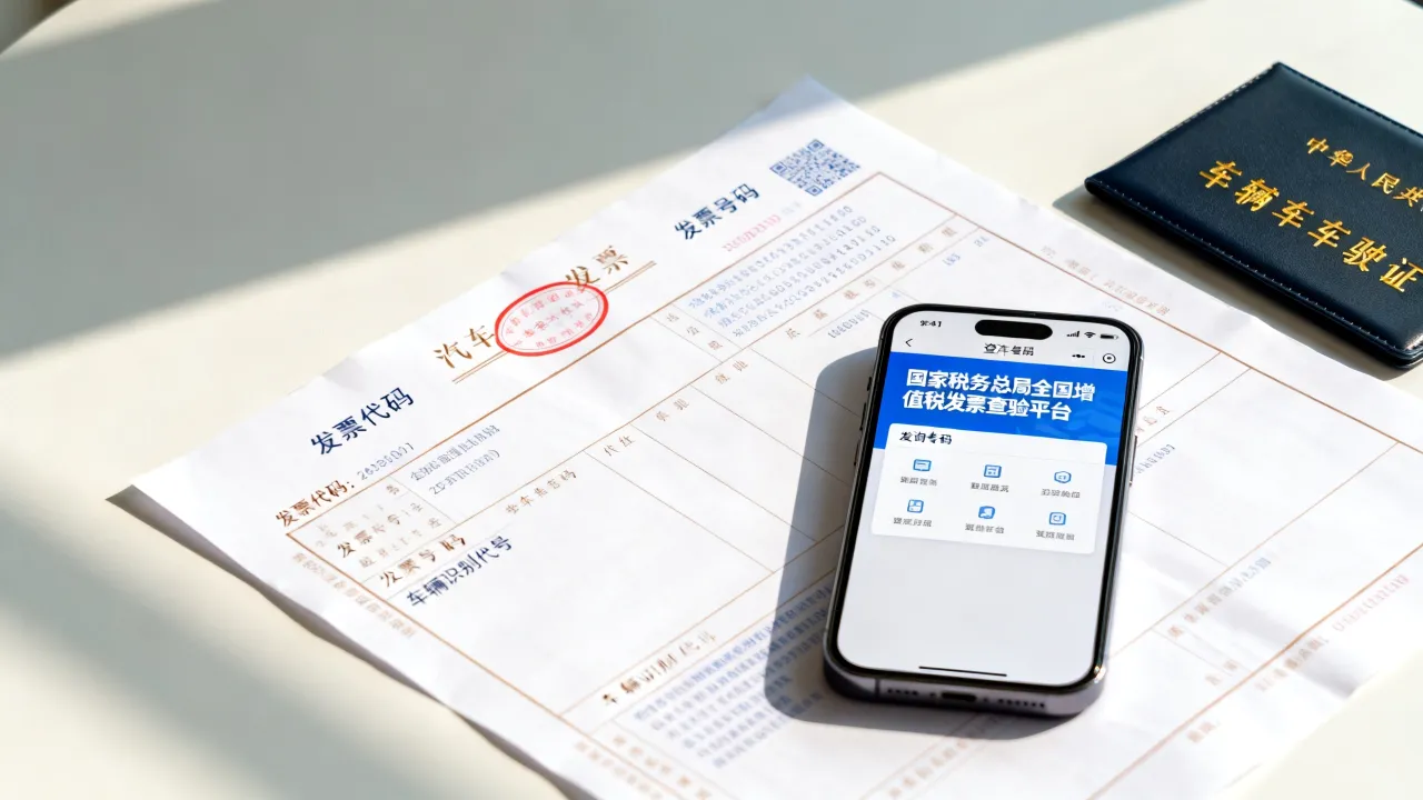 汽车发票怎么查询真伪,车辆发票信息在哪里查