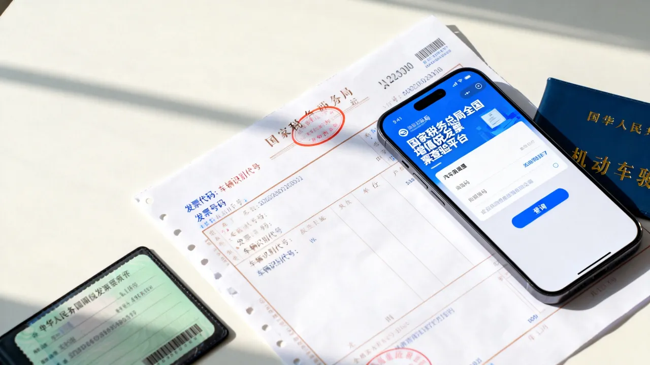 汽车发票怎么查询真伪，车辆发票信息在哪里查-图2