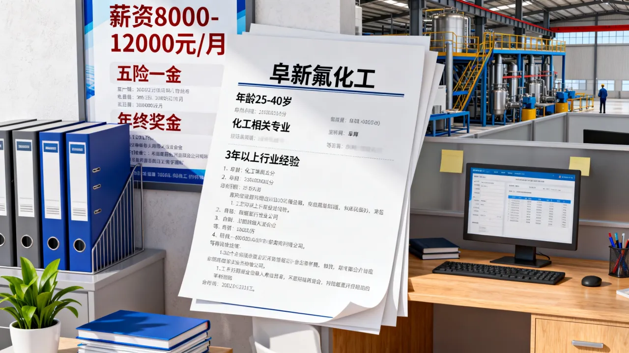 阜新氟化工招聘有什么条件?阜新氟化工招聘待遇如何-图3 阜新氟化工招聘有什么条件?阜新氟化工招聘待遇如何-图3