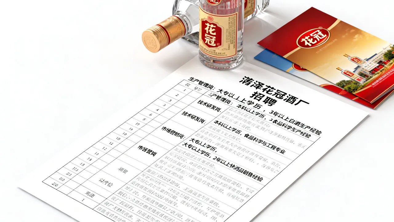 菏泽花冠酒厂招聘吗，菏泽花冠酒厂招聘岗位及条件有哪些？-图2