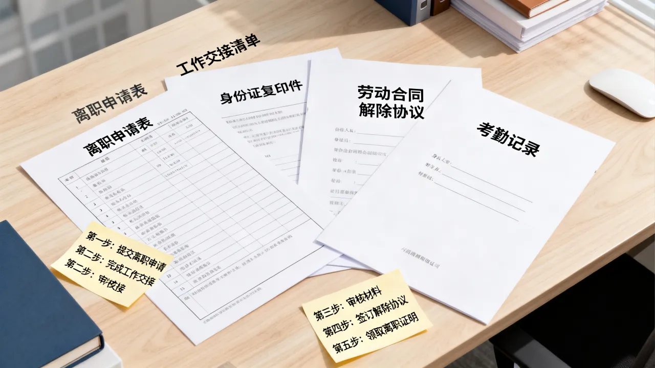 人事离职手续怎么办理,离职手续办理流程及所需材料有哪些?
