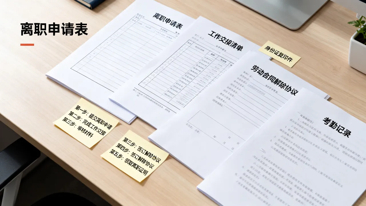 人事离职手续怎么办理,离职手续办理流程及所需材料有哪些?-图2 人事离职手续怎么办理,离职手续办理流程及所需材料有哪些?-图2