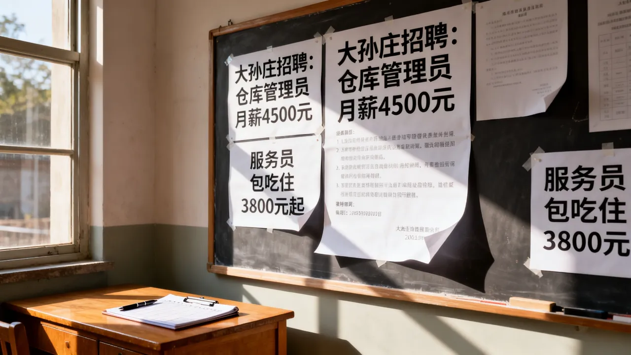 郑州大孙庄招聘信息有哪些，大孙庄最新招聘岗位在哪找？-图3